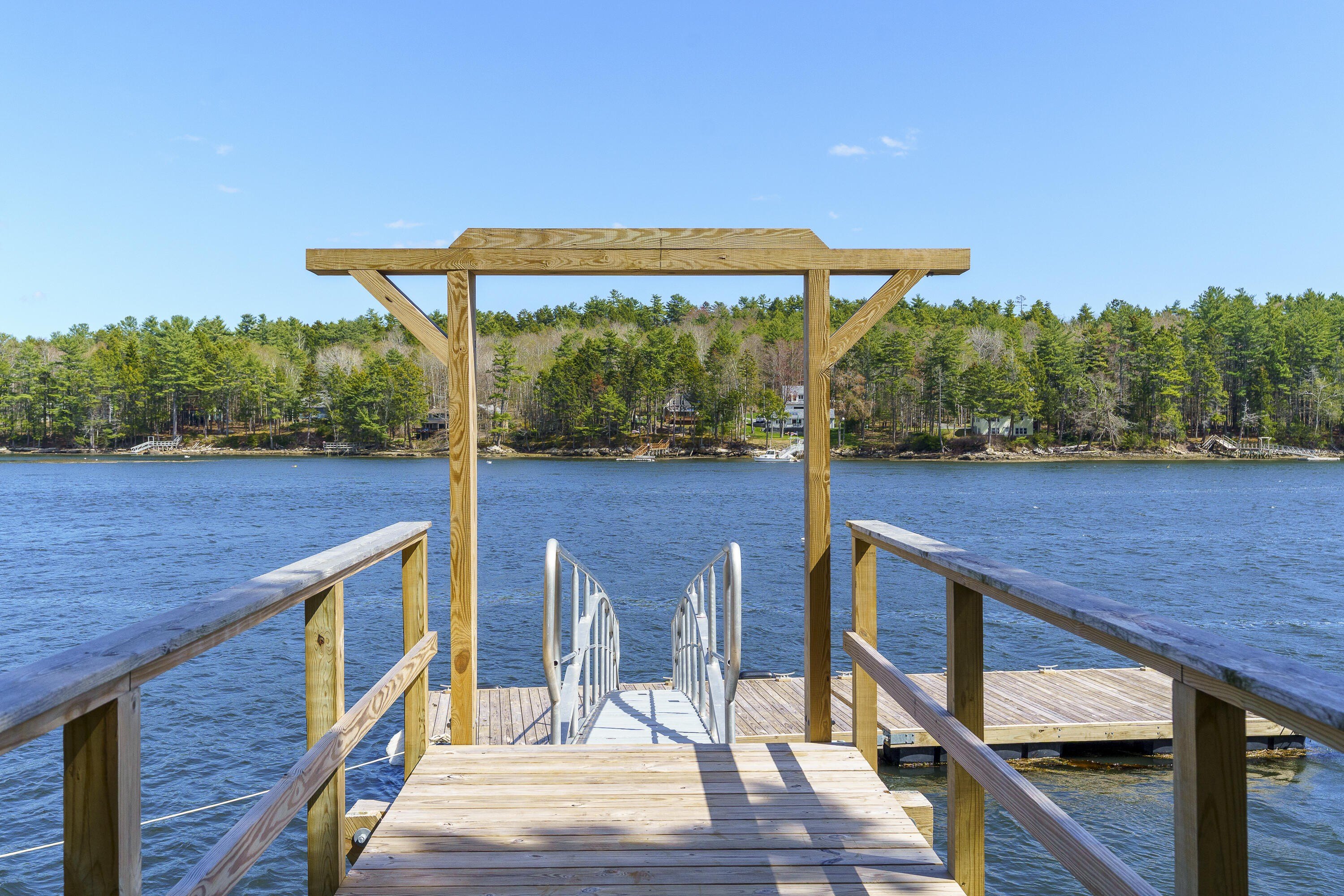 Waterfront Land with Dock in Wiscasset