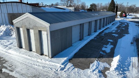 Mini-Storage Facility with Multiple Unit Sizes