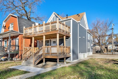 Chicago Two-Flat on Double Lot