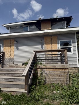 As-Is Duplex With Fire Damage