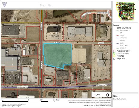 Commercial Land in Quincy, Illinois