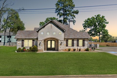 Mediterranean-Style Commercial Building