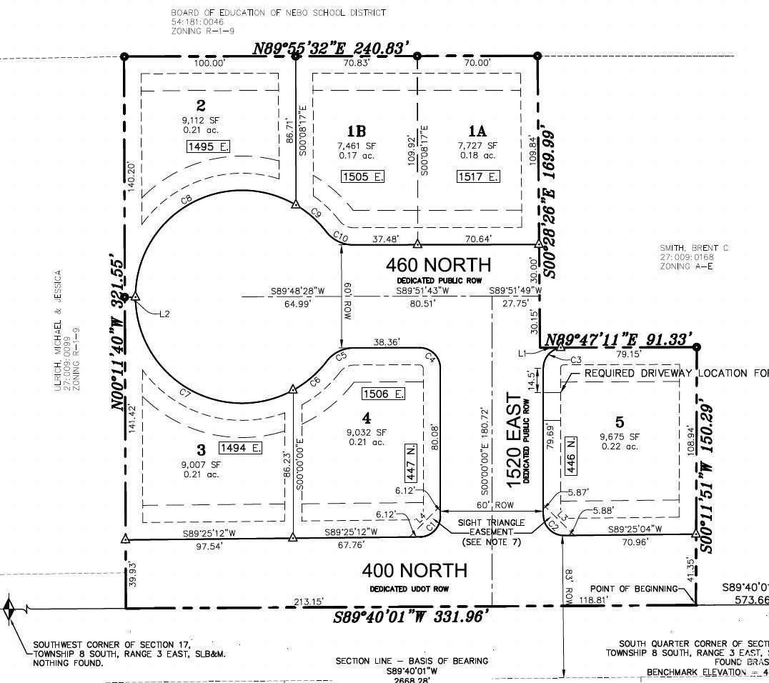 Spanish Fork Land Subdivision