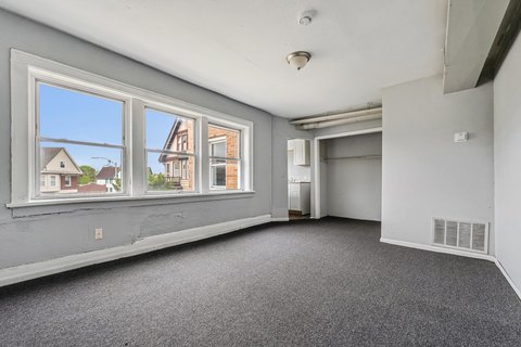 Mixed-Use Building with Vacant Retail