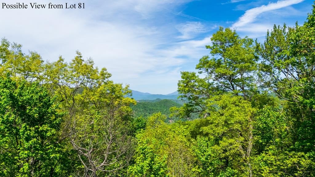 Mountain Lots with Graded Pad