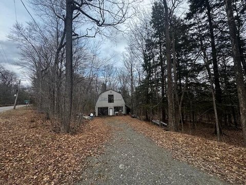 Land with Gambrel-Style Garage
