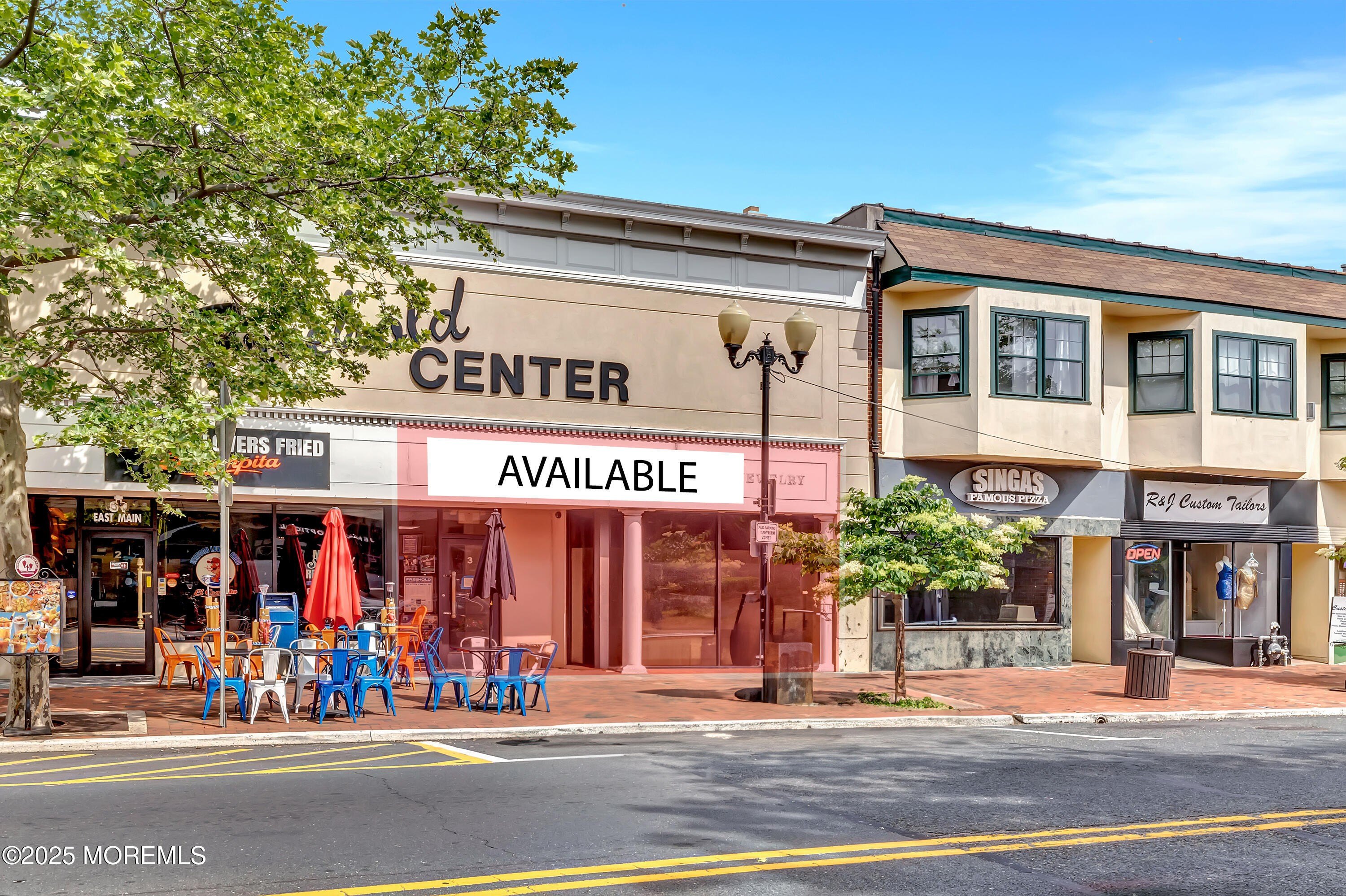 Downtown Freehold Retail Space Available