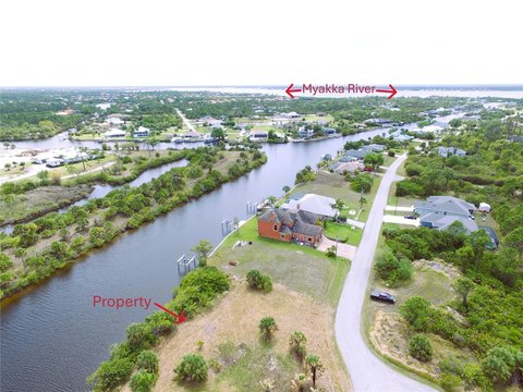 Waterfront Canal Home Site