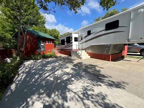 Waterfront RV Lot with Cottage