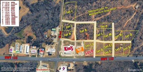 Level Highway-Front Commercial Land