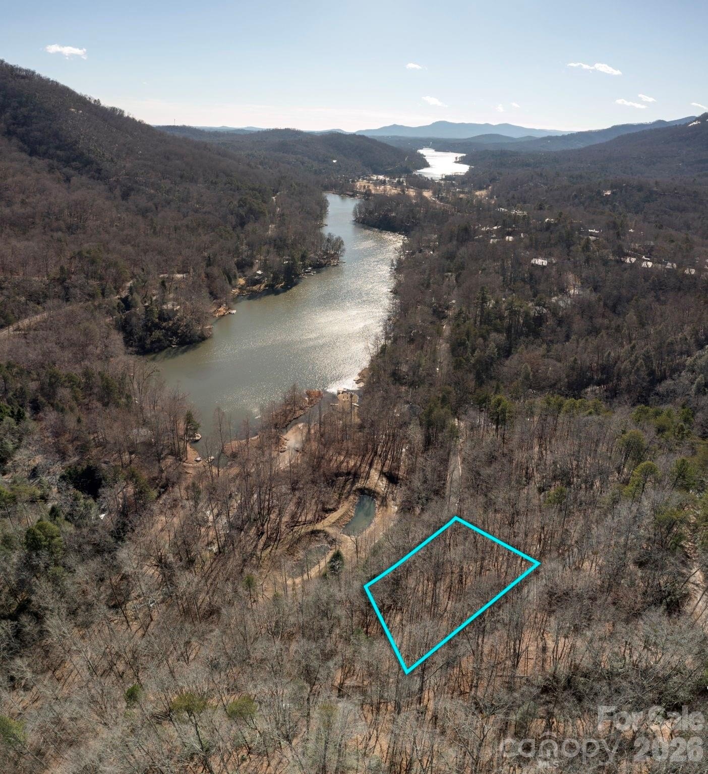 Lake Lure Sloping Lot