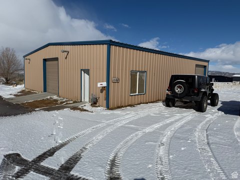 Industrial Warehouse with Paint Booth