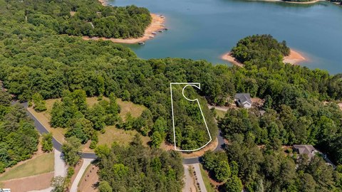 Lake Hartwell Waterfront Lot