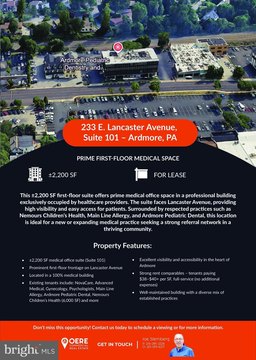 Office Space in Ardmore, PA