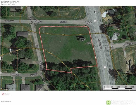 Longview Commercial Corner Lot