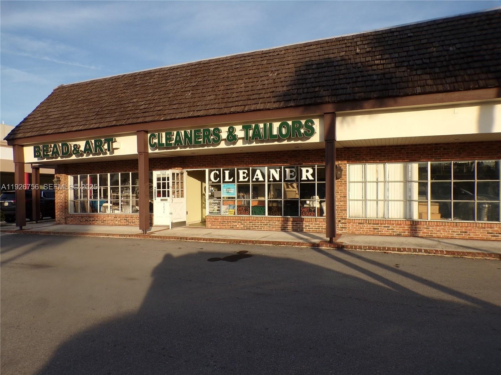 Established Dry-Cleaning Business For Sale