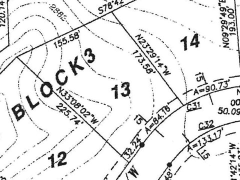 Gently Sloping Interior Lot