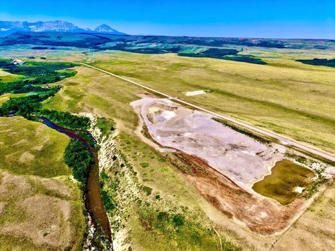 Tested Aggregate Mining Land