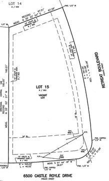 Golf Course Community Corner Lot