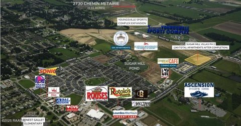 Commercial Lot in Youngsville, LA