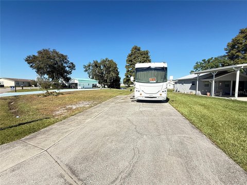 Waterfront RV Lot with Concrete Pad