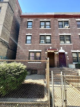 Semi-Detached Six-Family Brick Building