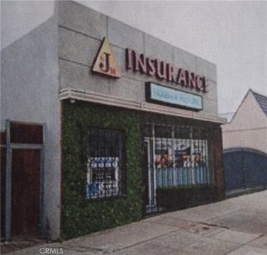 Office Building with Security Gate