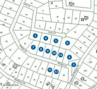 Undeveloped Land in Dogwood Shores