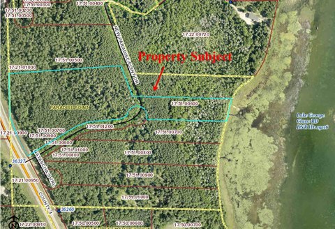 Platted Waterfront Building Lot