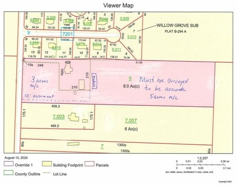 Cullman Land with Easement