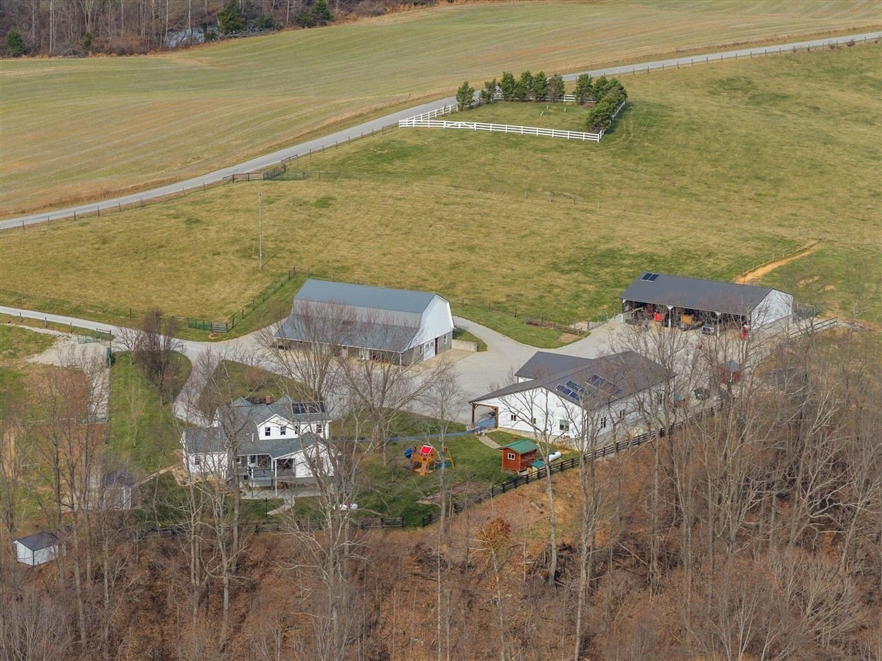 Residential Farm with Shop and Barn