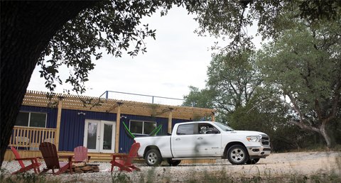 Ranch Land with Modern Container Home