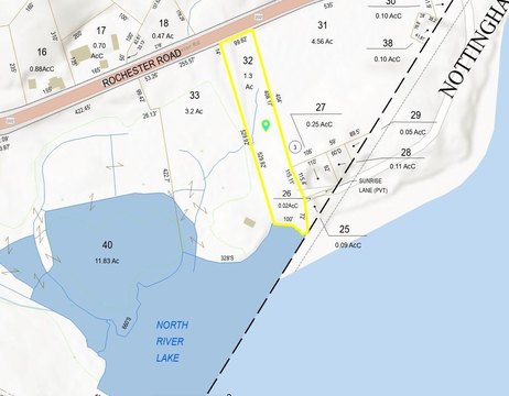 Lakefront Buildable Lot