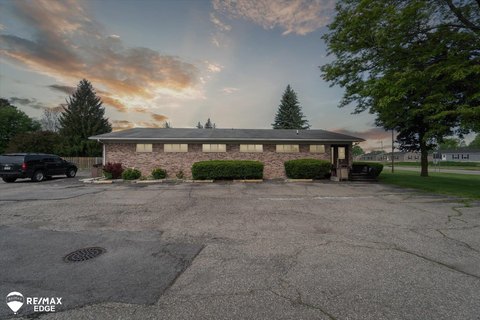 Brick Commercial Building with Reception
