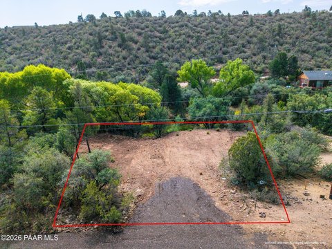 Excavated Creekside Home Lot