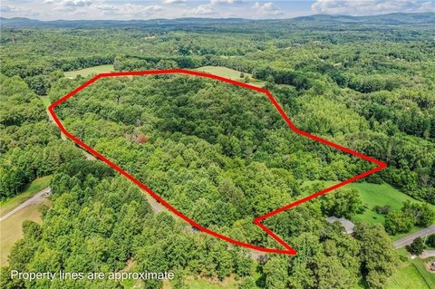 Platted Land with Stream Easements
