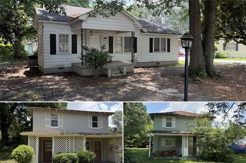 Triplex with Three Separate Homes