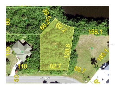 Irregular Waterfront Residential Lot