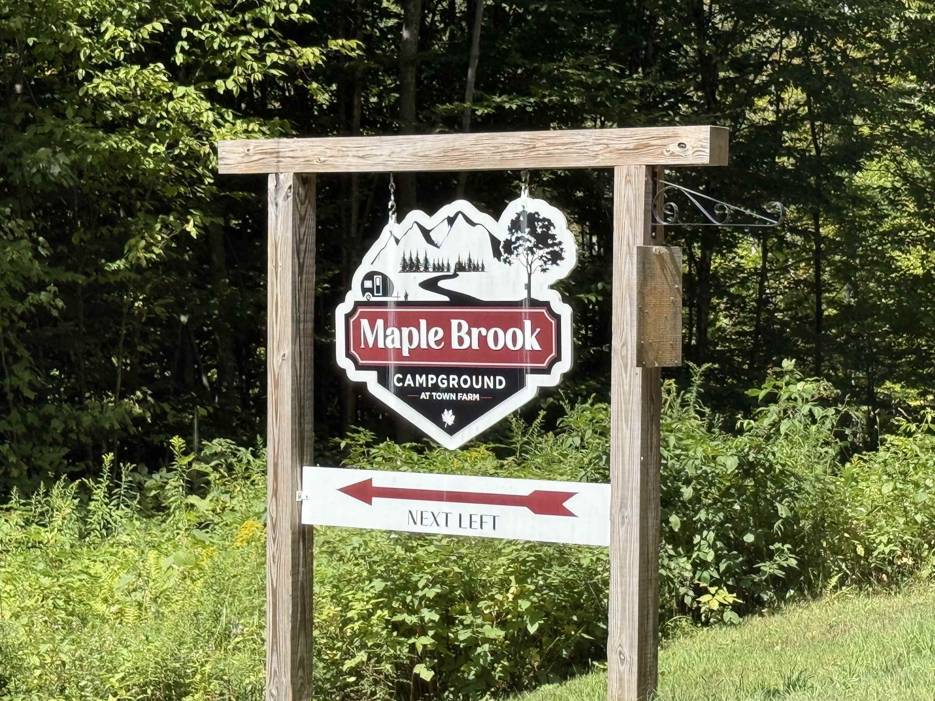 Modern Campground in Lyndon, Vermont
