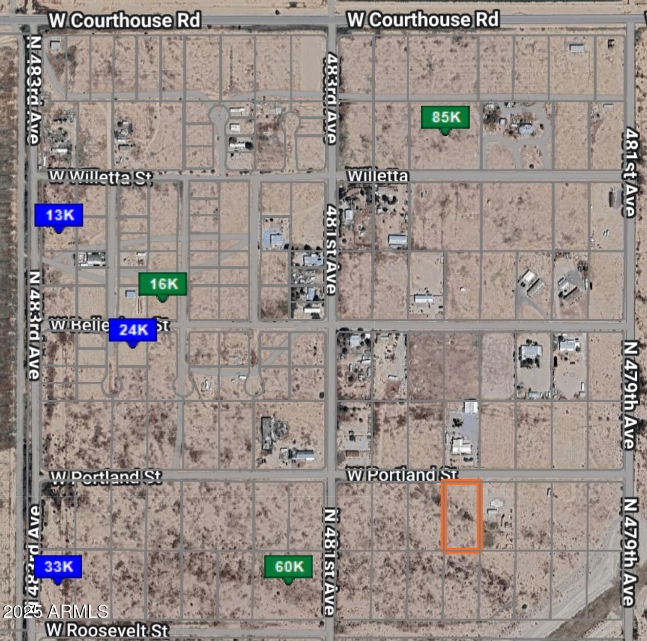 Tonopah Land with Utilities