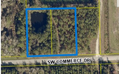 Zoned Commercial Land Lot