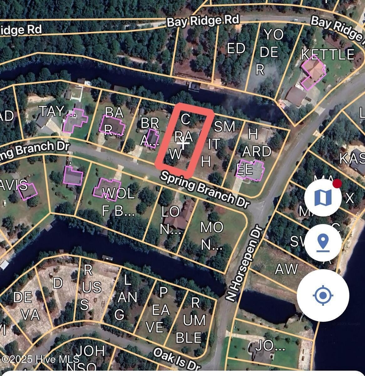 Waterfront Lot in Harrells, NC