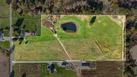 Agricultural Land with Pond