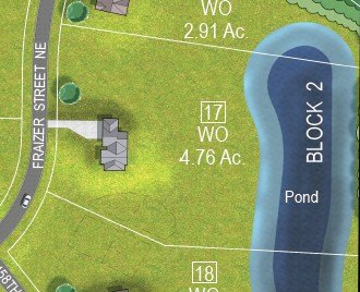Acreage Lot with Pond Views
