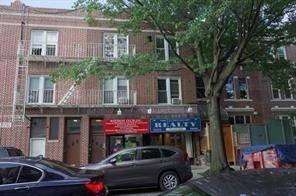 Mixed-Use Brick Building with Storefronts