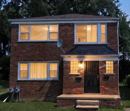 Solid Brick Duplex with Separate Utilities