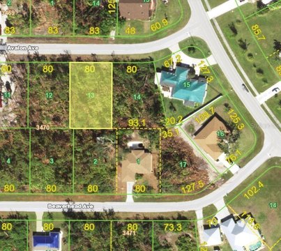 Wooded Building Lot in Residential Area