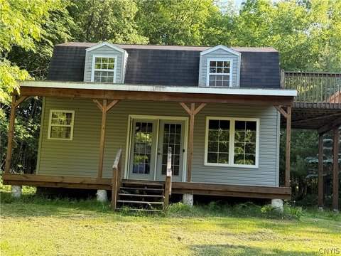 Hunting Land with Unfinished Cabin