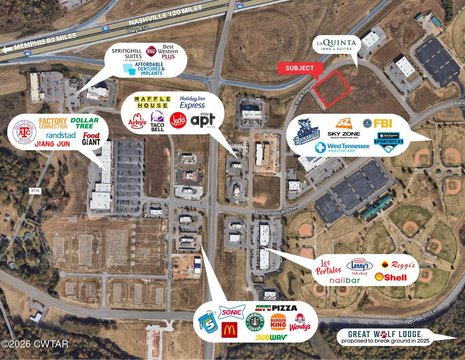 Retail Lot in Growing Development