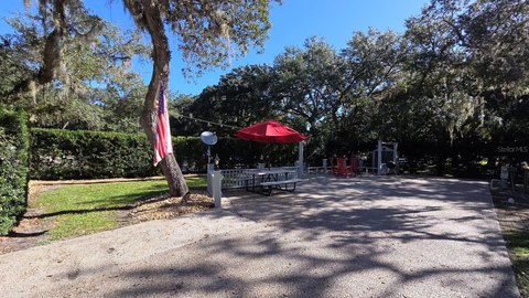 Corner RV Lot with Patio